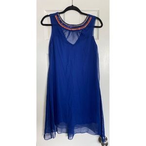 City Triangles blue dress